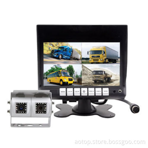 7-inch car rear view monitor with digital TFT panel, OSD menu, speaker, 4-pin connector, remoter